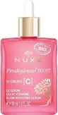 Nuxe Prodigieuse Boost Зволожуючий та омолоджуючий бустер для обличчя з вітаміном С та гіалуроновою кислотою для детоксикації та освітлення 30 мл