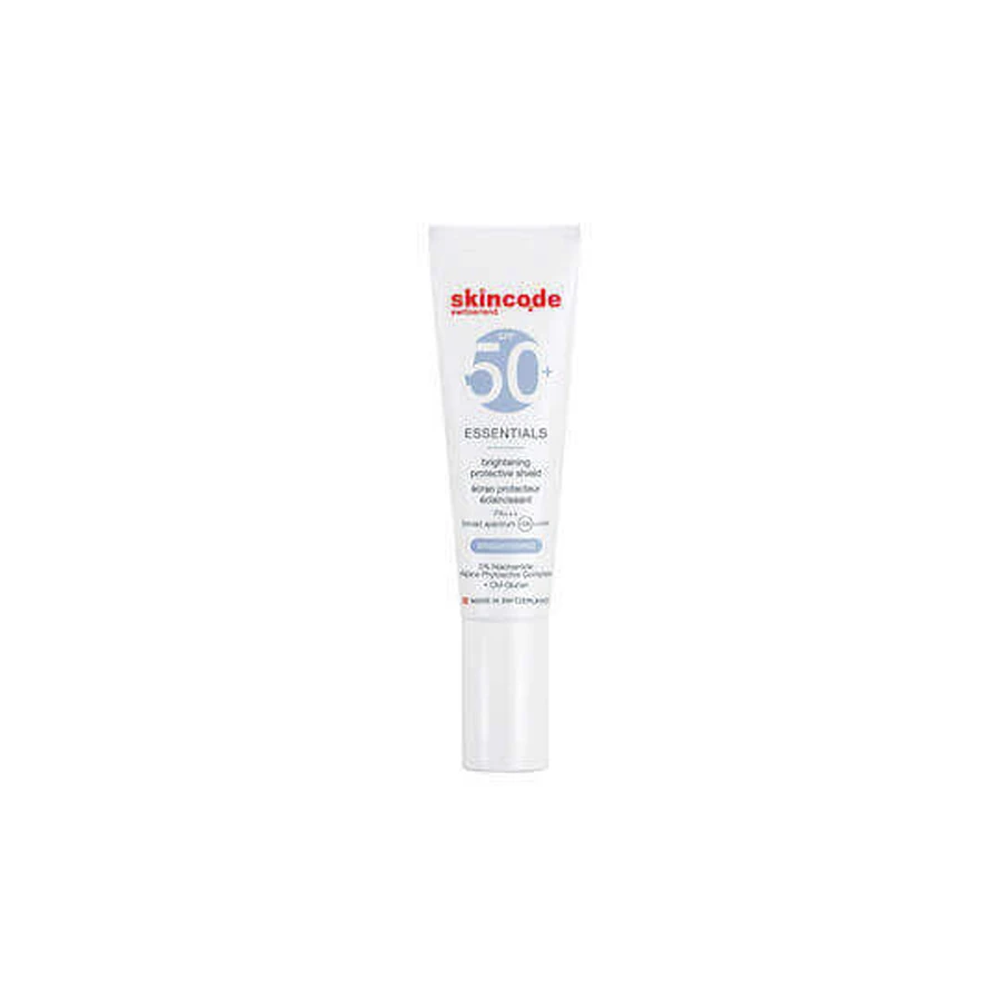Skincode Essentials Brightening Brightening Protective Shield Солнцезащитный крем для лица SPF50+ 30 мл: цены и характеристики