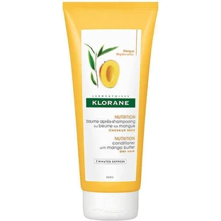 Klorane Baume Apres-Shampooing De Mangue Восстанавливающий/питательный кондиционер для сухих волос с маслом манго 200 мл
