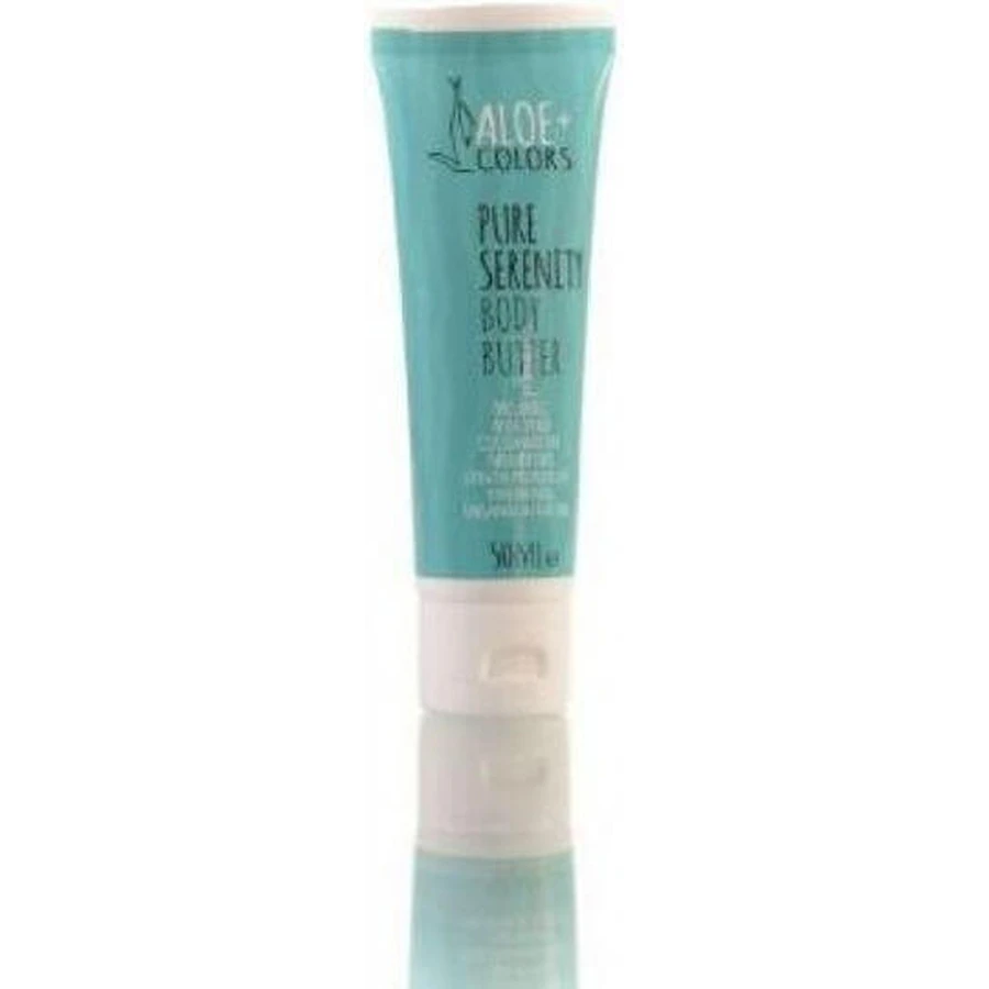 Aloe Colors Pure Serenity Магнолія Магнолія Зволожуючий крем для тіла з ароматом алое вера та білого мускусу для сухої/дуже сухої та чутливої шкіри 50мл: ціни та характеристики