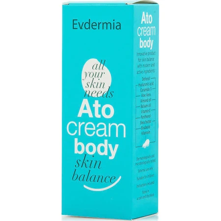 Evdermia Ato Зволожуючий регенеруючий крем для атопічної шкіри 175мл: ціни та характеристики