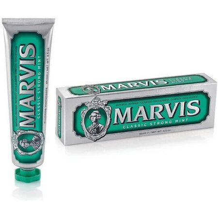 Marvis Classic М'ятна зубна паста проти зубного нальоту та карієсу Classic Strong Mint 85мл: ціни та характеристики
