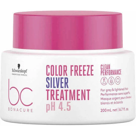 Schwarzkopf Bonacure Color Freeze Silver p.H 4.5 Маска для сохранения цвета волос 200 мл: цены и характеристики
