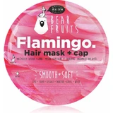 Маска для волос Bear Fruits Flamingo Фламинго и 1 укрепляющий колпачок 20 мл