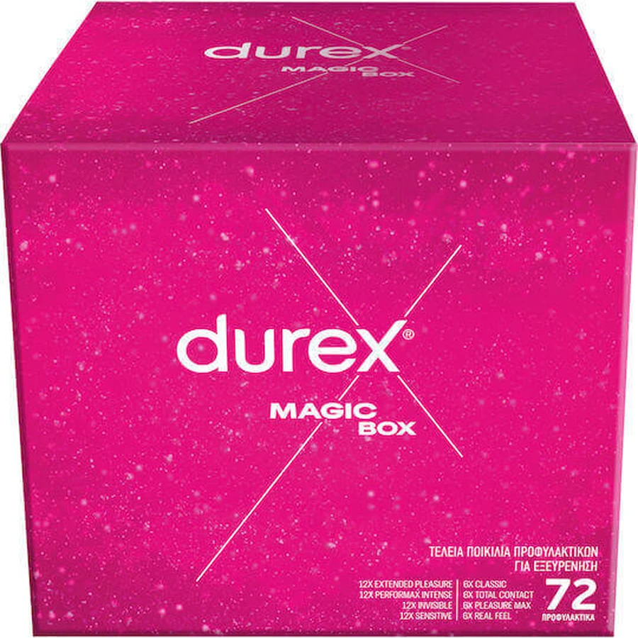Durex Пресервант Magic Box 72шт: ціни та характеристики