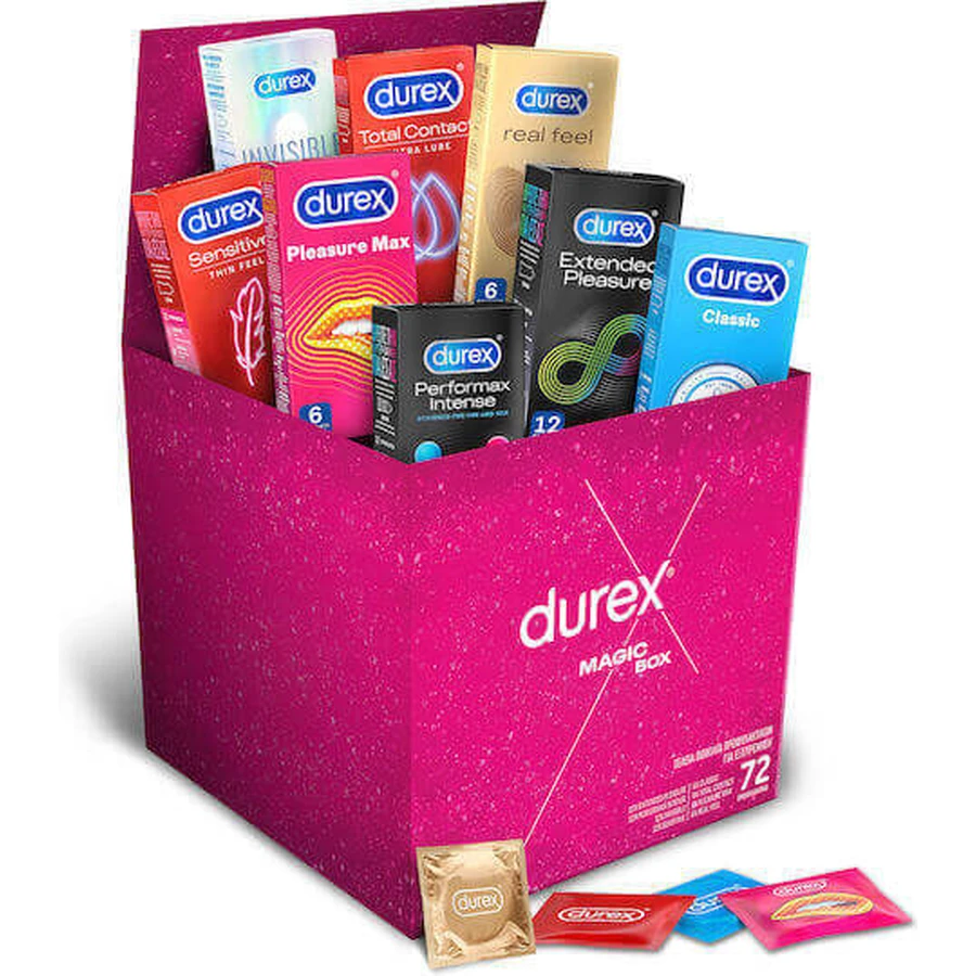 Durex Пресервант Magic Box 72шт: ціни та характеристики