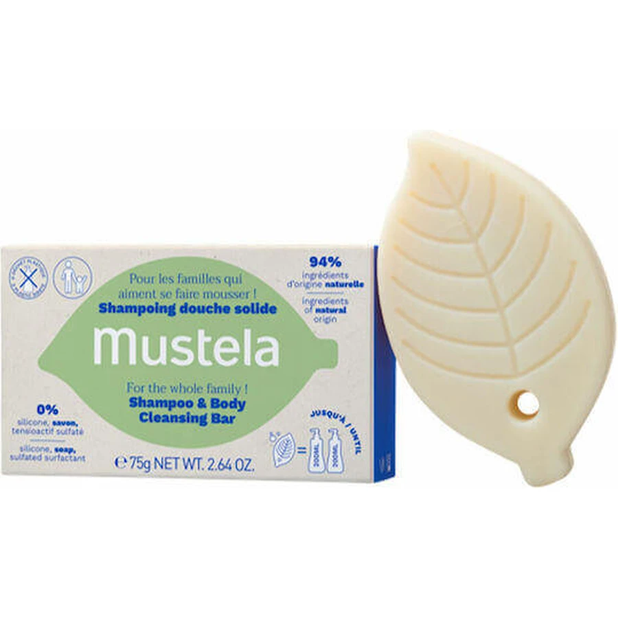 Mustela Мыло для тела и волос 75 гр: цены и характеристики