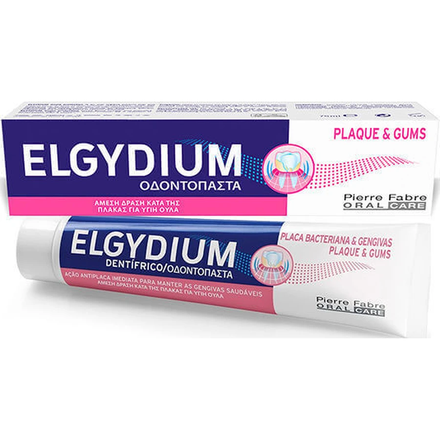 Зубная паста Elgydium Plaque & Gums Plaque & Gums 75 мл: цены и характеристики