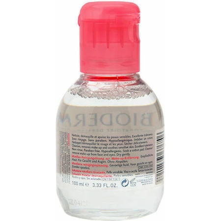 Міцелярна вода для зняття макіяжу з обличчя та очей BioDerma Sensibio H2O Міцелярна вода для зняття макіяжу з обличчя та очей 100 мл: ціни та характеристики