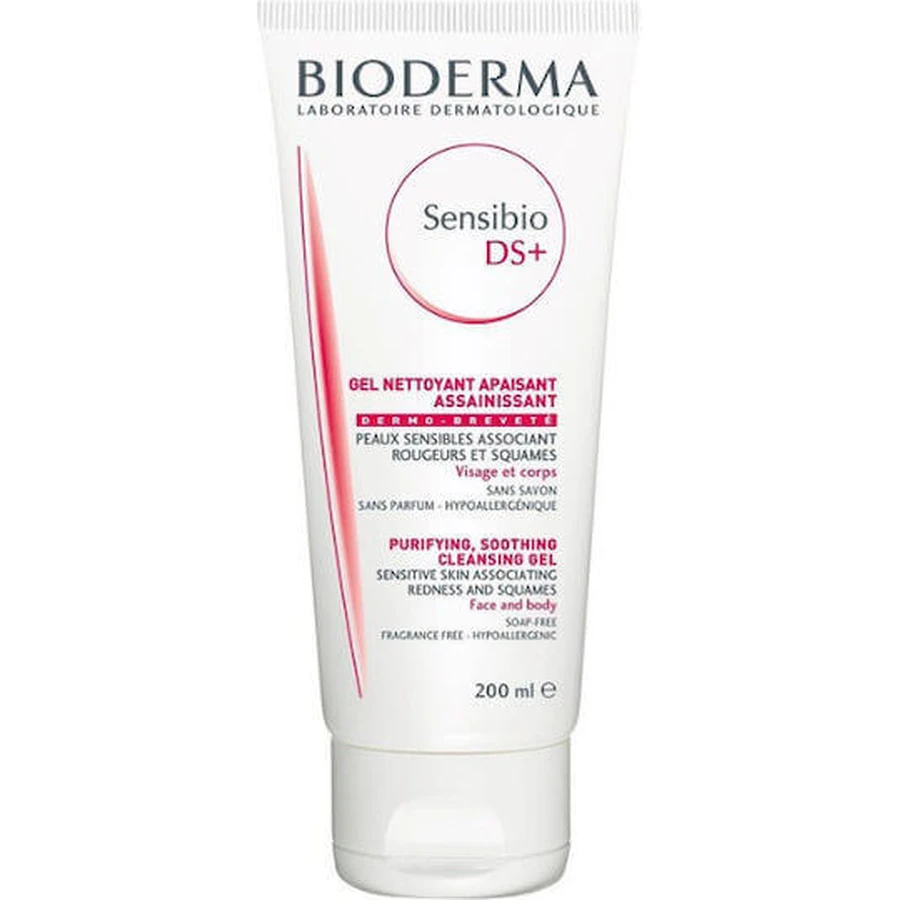 Bioderma Sensibio DS+ Гель для лица и глаз 200 мл: цены и характеристики