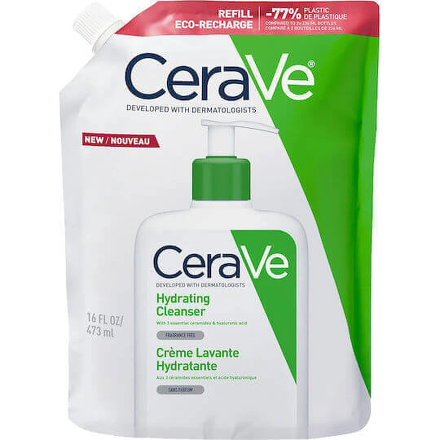 CeraVe Hydrating Cleanser Refill Face Cream 473 мл: цены и характеристики