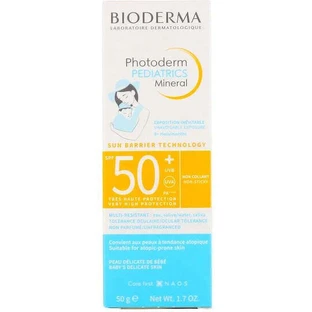 Bioderma Photoderm Pediatrics Водостойкий детский солнцезащитный крем-эмульсия SPF50 50 мл