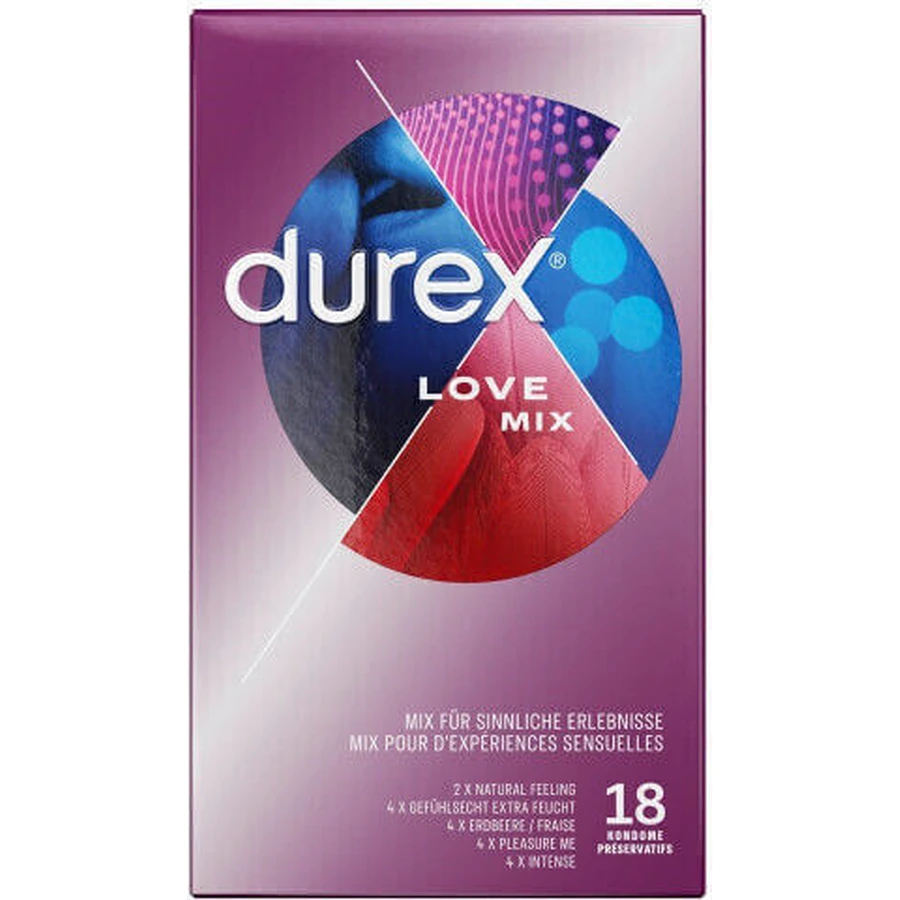 Durex Презерватив Love Mix 18шт: ціни та характеристики