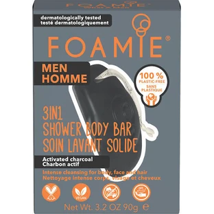 Foamie Three In One Shower Body Soap Bar 90gr