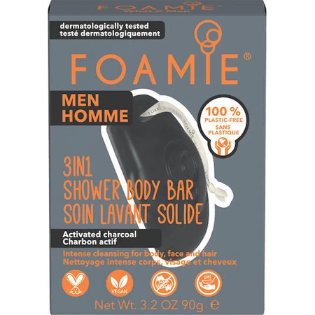 Foamie Three In One Shower Body Soap Bar 90gr: цены и характеристики