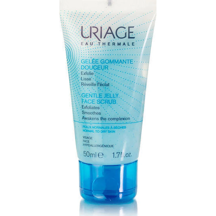 Ніжний желейний скраб-гель для обличчя Uriage Eau Thermale 50 мл: ціни та характеристики