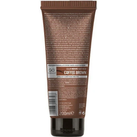 Farcom Professional Go Vibrant Vibrant Colour Revive Hair Mask Coffee Brown 200 мл: цены и характеристики