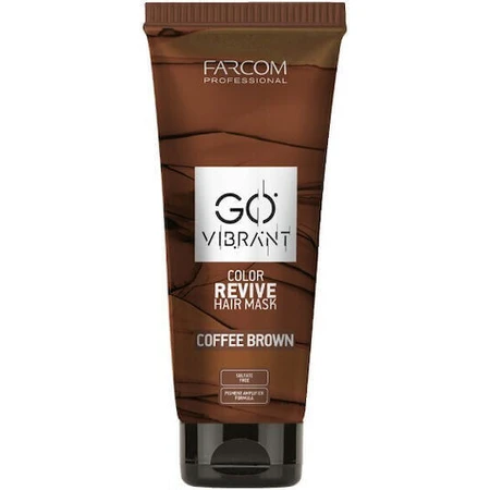 Farcom Professional Go Vibrant Vibrant Colour Revive Hair Mask Coffee Brown 200 мл: цены и характеристики