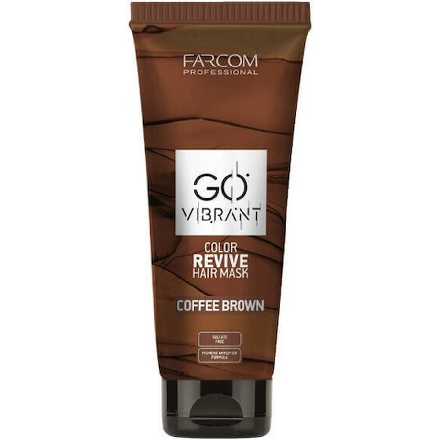 Farcom Professional Go Vibrant Vibrant Colour Revive Hair Mask Coffee Brown 200 мл: цены и характеристики