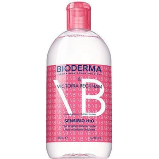 Bioderma & Victoria Beckham Sensibio H2o Limited Edition Micellar Makeup Removing Мицеллярная вода для снятия макияжа с лица и глаз 500 мл