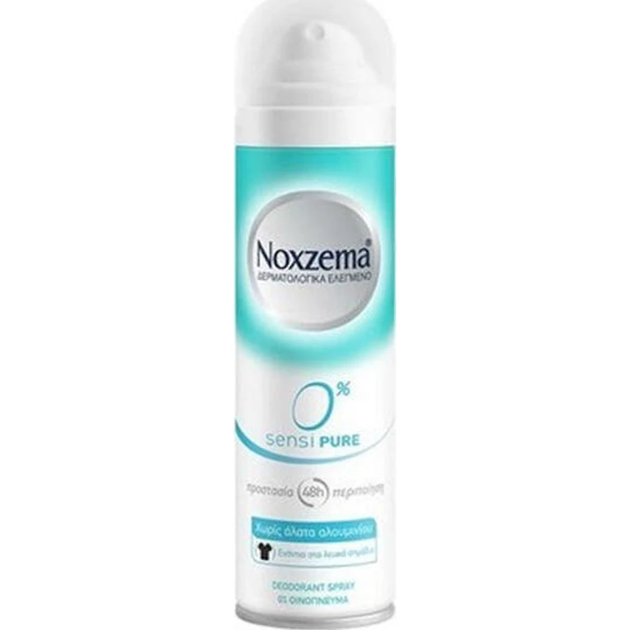 Дезодорант-спрей Noxzema 0% Sensi Pure Deodorant 48h Дезодорант-спрей без алюмінію 150мл: ціни та характеристики