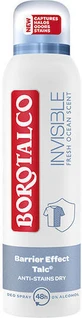 Дезодорант-спрей Borotalco Invisible Fresh Deodorant 48h Дезодорант-спрей 150мл