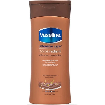 Vaseline Интенсивный уход Интенсивный уход Какао Лучезарный регенерирующий увлажняющий лосьон с ароматом карамели для сухой/очень сухой кожи 200 мл: цены и характеристики