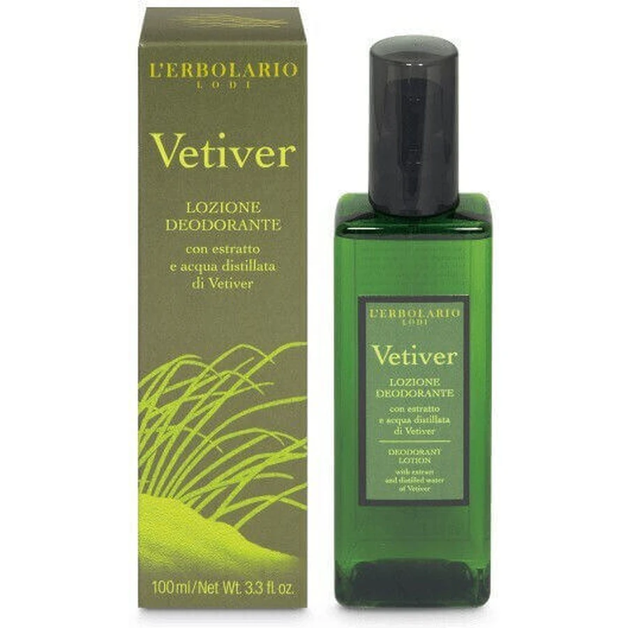 L' Erbolario Vetiver Ветивер Лосьон-дезодорант-бальзам без алюминия 100 мл: цены и характеристики