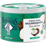 Le Petit Marseillais Зволожуючий крем для тіла з ароматом кокоса для сухої/дуже сухої шкіри 380мл