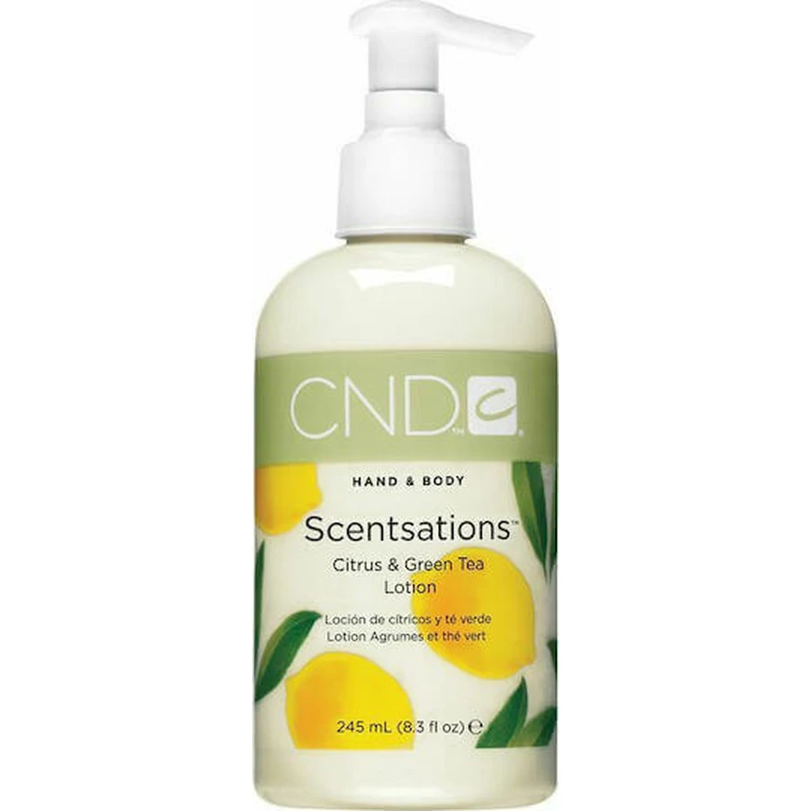 Лосьйони CND Scentsations Лосьйони Цитрусові та зелений чай Зволожуючий лосьйон для тіла 245мл: ціни та характеристики