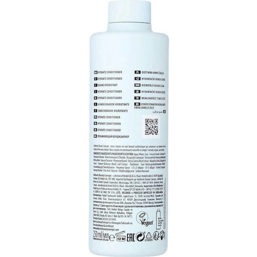 Authentic Beauty Concept Hydrate Увлажняющий кондиционер для сухих волос 250 мл: цены и характеристики