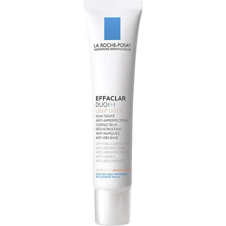 La Roche Posay Effaclar Effaclar Duo+ Об'єднуючий легкий 24-годинний денний гель для обличчя, що регулює колір, проти недосконалостей з ніацинамідом 40 мл: ціни та характеристики