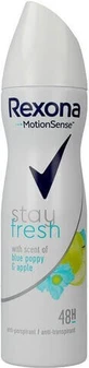 Дезодорант-спрей Rexona MotionSense Stay Fresh Deodorant 48h Дезодорант-спрей 150 мл