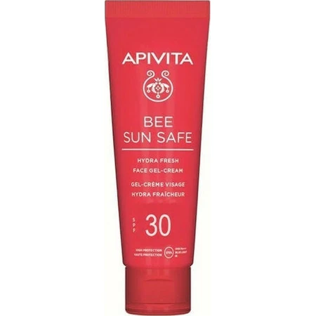 Apivita Bee Sun Safe Hydra Водостійкий гель для обличчя SPF30 50мл: ціни та характеристики