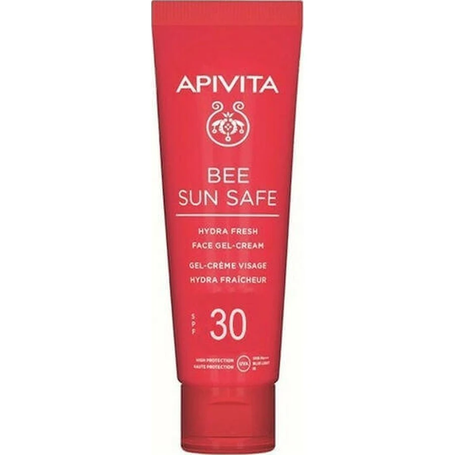Apivita Bee Sun Safe Hydra Водостійкий гель для обличчя SPF30 50мл: ціни та характеристики