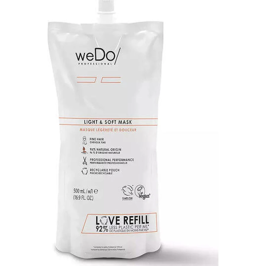 Wedo Professional Light and Soft Mask Увлажняющая маска для волос 500 мл: цены и характеристики