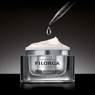 Filorga NCEF Reverse Anti-Ageing and Anti-Wrinkle Toning Eye Cream for Brightening with Hyaluronic Acid and Vitamin C 15ml