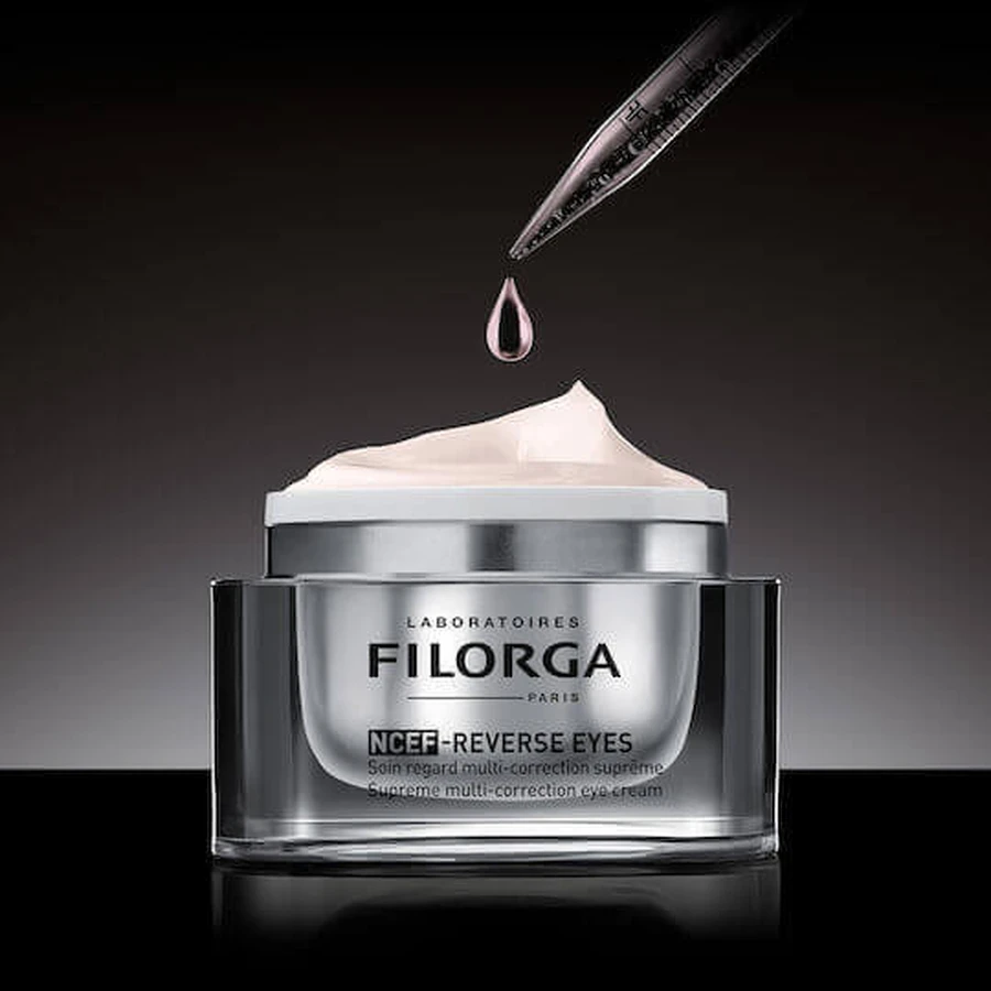 Filorga NCEF Reverse Anti-Ageing and Anti-Wrinkle Toning Eye Cream for Brightening with Hyaluronic Acid and Vitamin C 15ml: цены и характеристики