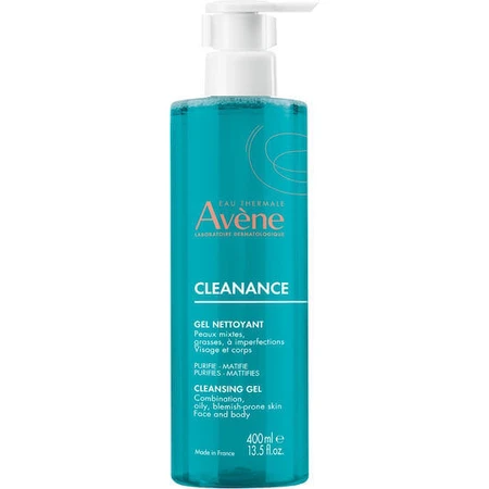 Гель для лица Eau Thermale Avène Cleanance для кожи, склонной к акне 400 мл: цены и характеристики
