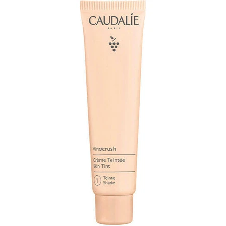 Caudalie Vinocrush Skin Tint Shade 1 Зволожуючий і тонуючий денний крем з гіалуроновою кислотою та пребіотиками 30 мл: ціни та характеристики