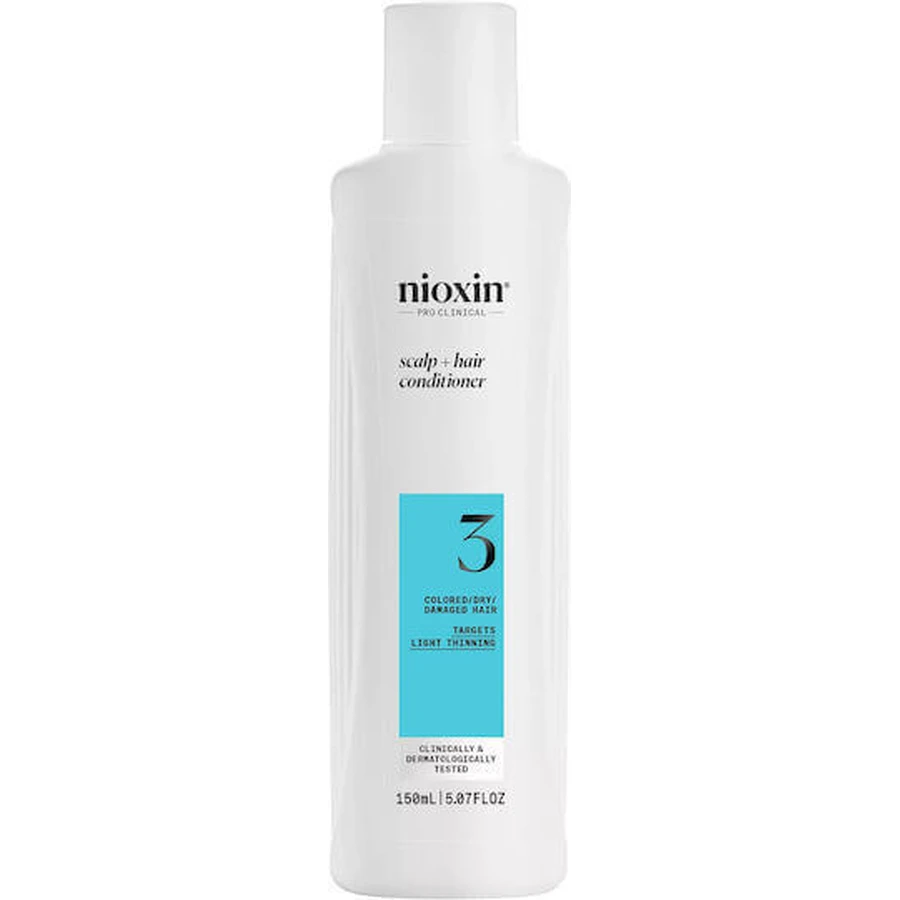 Nioxin System 3 Кондиціонер для шкіри голови та волосся для фарбованого та тонкого волосся 300мл: ціни та характеристики
