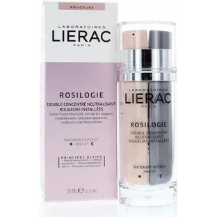 Заспокійлива та зволожуюча сироватка для обличчя з пептидами Lierac Rosilogie 2х30мл