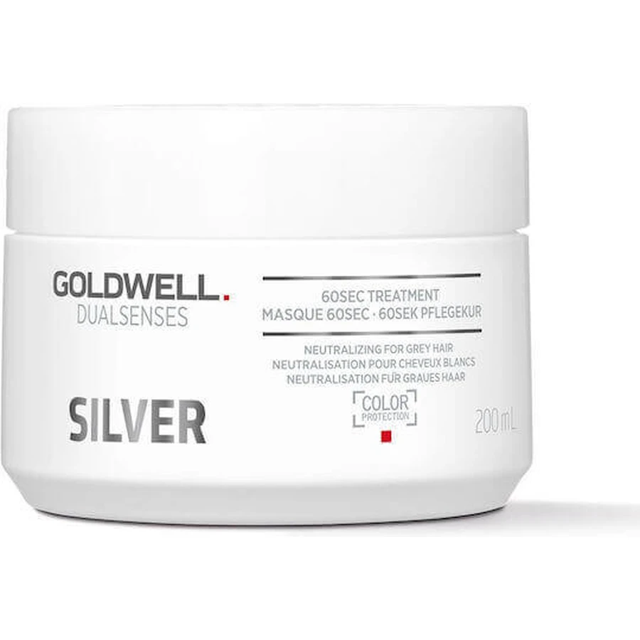 Goldwell Dualsenses Silver 60sec Зволожуюча маска для волосся 200 мл: ціни та характеристики