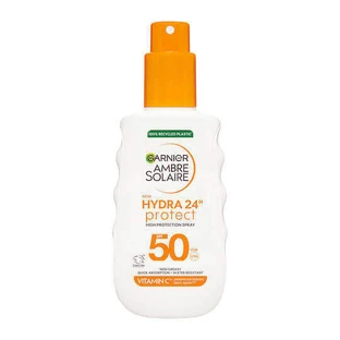 Garnier Hydra 24h Protect Водостійкий сонцезахисний лосьйон для тіла SPF50 SPF50 Спрей для тіла 150 мл