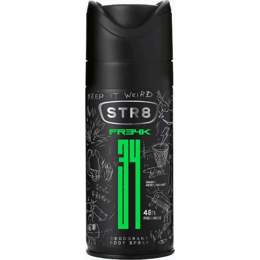 STR8 FR34K Дезодорант 48 часов спрей 150 мл: цены и характеристики