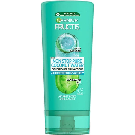 Зволожуючий кондиціонер для сухого волосся Garnier Fructis з кокосовою водою 200 мл: ціни та характеристики
