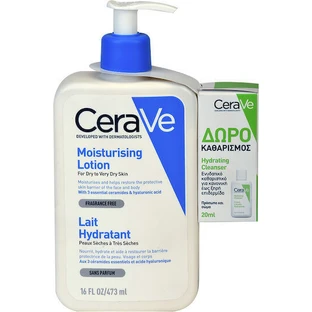 CeraVe Зволожуючий лосьйон для тіла з гіалуроновою кислотою для сухої/дуже сухої шкіри 473 мл