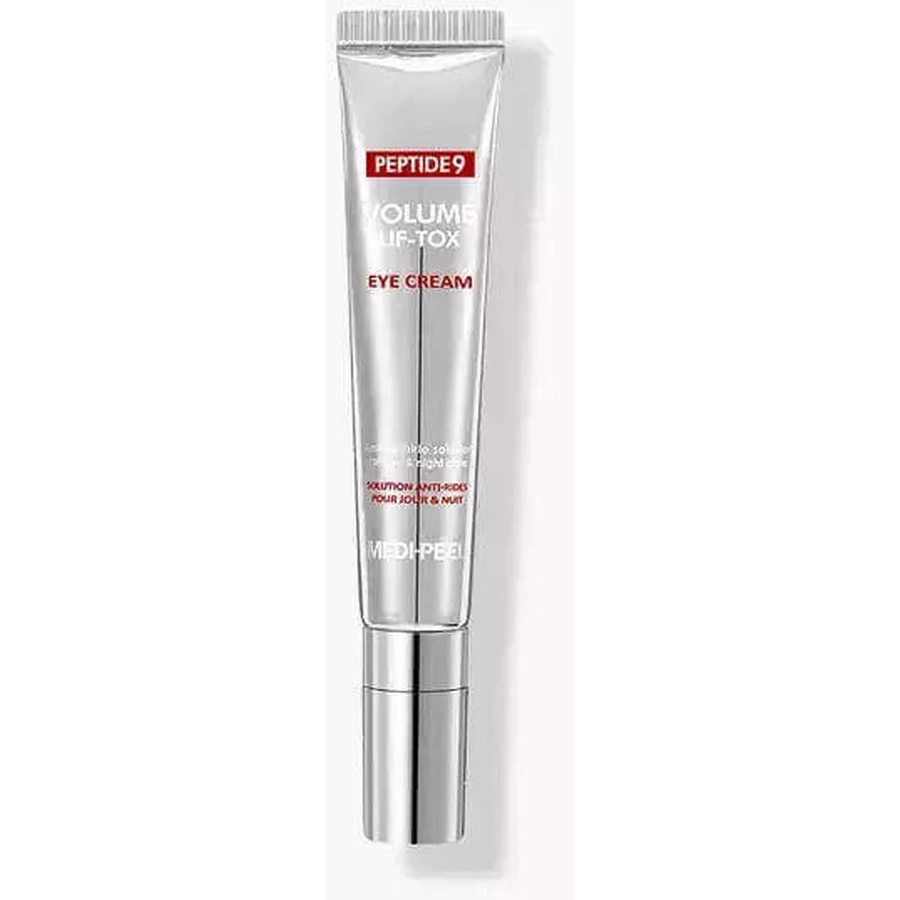 Medi Peel Peptide 9 Volume Lif-Tox Зволожуючий та антивіковий крем для шкіри навколо очей з колагеном 20 мл: ціни та характеристики