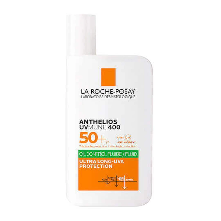 La Roche Posay Anthelios Anthelios Uvmune Oil Control Fluid Face Sun Cream SPF50+ 50ml: цены и характеристики