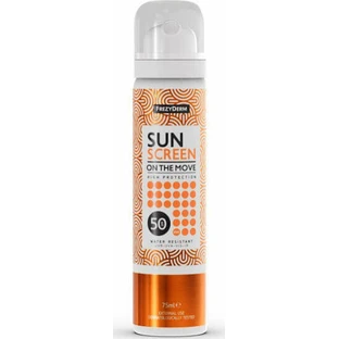 Frezyderm Sun Screen on the Move Водостійкий сонцезахисний лосьйон для обличчя SPF50 Спрей 75 мл